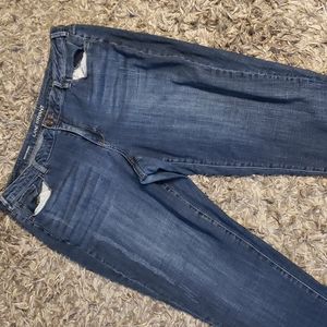 LANE BRYANT DISTRESSED BOYFRIEND JEANS SZ 22